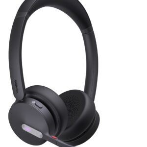 Yealink WH64 Dual Teams Laisvų rankų įranga Bevielis Su lankeliu Biuras / skambučių centras C tipo USB Bluetooth Juoda - Image 3