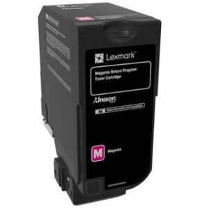 Lexmark 74C20M0 tonerio kasetė 1 vnt Originalus Rausvai raudona