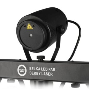 LIGHT4ME Belka LED Par Derby Laser - apšvietimo rinkinys - Image 2