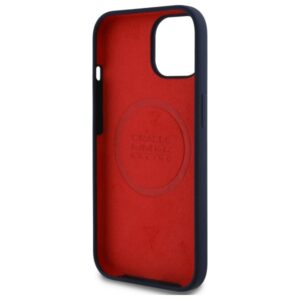 Red Bull RBHMP14S24SIILVR Apple iPhone 14 6.1" kietas dėklas navy Silicone Red Ring MagSafe - Image 7