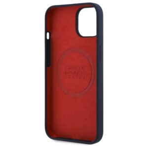 Red Bull RBHMP14S24SIHSRV iPhone 14 6.1" kietas dėklas, tamsiai mėlynas, silikoninis, horizontalus logotipas, MagSafe - Image 7