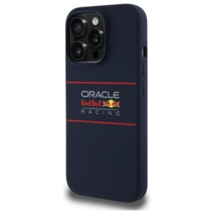 Red Bull RBHMP14L24SIHSRV Apple iPhone 14 Pro 6.1" kietas dėklas navy Silicone Horizontal Logo MagSafe - Image 2