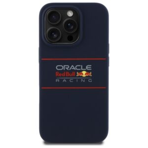 Red Bull RBHMP14L24SIHSRV Apple iPhone 14 Pro 6.1" kietas dėklas navy Silicone Horizontal Logo MagSafe - Image 3