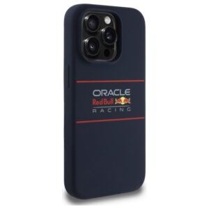 Red Bull RBHMP14L24SIHSRV Apple iPhone 14 Pro 6.1" kietas dėklas navy Silicone Horizontal Logo MagSafe - Image 4