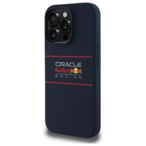 Red Bull RBHMP15X24SIHSRV Apple iPhone 15 Pro Max 6.7" kietas dėklas navy Silicone Horizontal Logo MagSafe - Image 2