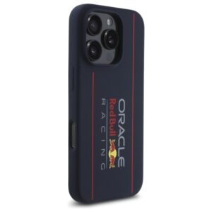 Red Bull RBHMP16X24SIOLRV Apple iPhone 16 Pro Max 6.9" kietas dėklas navy Silicone Vertical Logo Mag - Image 4