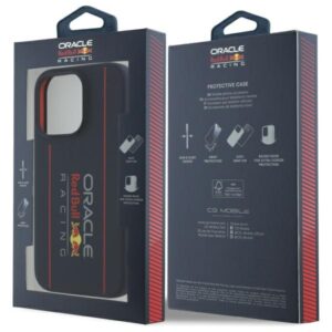 Red Bull RBHMP16X24SIOLRV Apple iPhone 16 Pro Max 6.9" kietas dėklas navy Silicone Vertical Logo Mag - Image 8