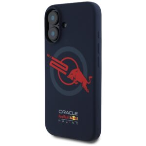 Dėklas Red Bull HC Silicone ORBR20 Logo Red Lining to Apple iPhone 16 MagSafe navy blue - Image 2