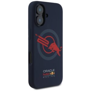 Dėklas Red Bull HC Silicone ORBR20 Logo Red Lining to Apple iPhone 16 MagSafe navy blue - Image 4