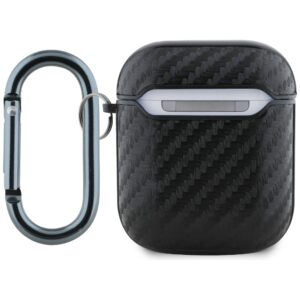 Dėklas Red Bull PU Carbon Logo skirtas AirPods 1/2 juodos spalvos - Image 2
