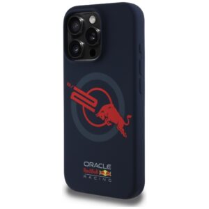 Dėklas Red Bull HC Silicone ORBR20 Logo Red Lining Apple iPhone 15 Pro MagSafe navy blue - Image 2