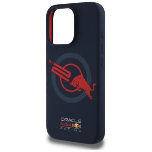 Dėklas Red Bull HC Silicone ORBR20 Logo Red Lining Apple iPhone 15 Pro MagSafe navy blue - Image 6