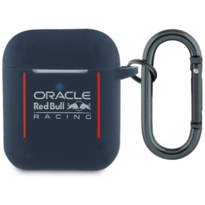 Dėklas Red Bull Silicone Logo & Lines skirtas AirPods 1 / 2 navy blue - Image 1