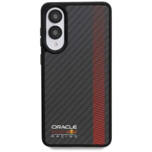 Dėklas Red Bull Real Carbon Fiber Powerbar MagSafe Samsung Galaxy S25 Edge juodos spalvos - Image 3