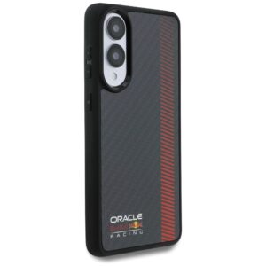 Dėklas Red Bull Real Carbon Fiber Powerbar MagSafe Samsung Galaxy S25 Edge juodos spalvos - Image 4