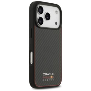 Dėklas Red Bull Kevlar Logo Matt MagSafe Apple iPhone 17 Pro juodos spalvos - Image 4