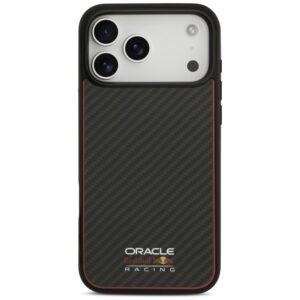 Dėklas Red Bull Kevlar Logo Matt MagSafe Apple iPhone 17 Pro Max juodos spalvos - Image 3