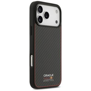 Dėklas Red Bull Kevlar Logo Matt MagSafe Apple iPhone 17 Pro Max juodos spalvos - Image 4