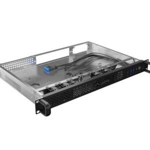 Lanberg SC01-3001-10B modulinio serverio korpusas Stovas (1U) 0 GB - Image 2