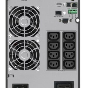PowerWalker VFI 3000 ICT IoT nepertraukiamo maitinimo resursai (UPS) Dviguba konversija (prisijungus) 3 kVA 3000 W 9 AC išvestis(ys / čių) - Image 3