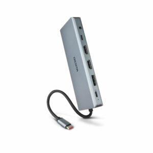 DICOTA D32065 sąsajos šakotuvas USB 3.2 Gen 1 (3.1 Gen 1) Type-C Sidabras - Image 3