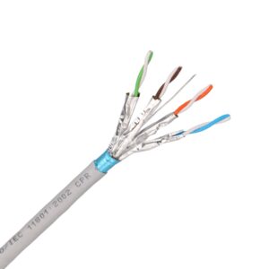 Extralink CAT6A FFTP (F/FTP) INDOOR TWISTED PAIR 100M tinklo kabelis - Image 2