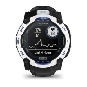 Garmin Instinct 2,79 cm (1.1") MIP 50 mm Skaitmeninis 176 x 176 pikseliai Lietimui jautrus ekranas Juoda, Balta GPS (palydovinis) - Image 2
