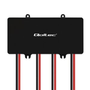 Qoltec 51098 Įtampos balansavimo įrenginys 48 V akumuliatoriams 4 x 12 V | 10 A | LiFePO4 AGM GEL