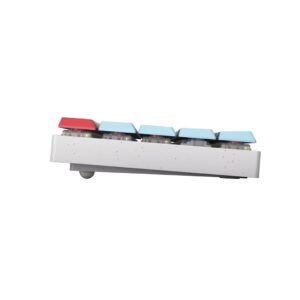 CHERRY MX-LP 2.1 Compact Wireless klaviatūra Žaidimams RD belaidis ryšys + „Bluetooth“ QWERTZ Vokiečių Balta - Image 3