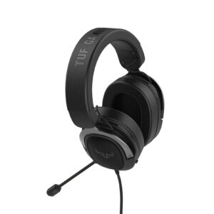 ASUS TUF Gaming H3 Laisvų rankų įranga Vielinis Su lankeliu Žaidimams Juoda, Pilka - Image 3