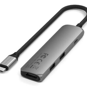 Satechi ST-P4SM sąsajos šakotuvas C tipo USB 10000 Mbit/ai Pilka - Image 2