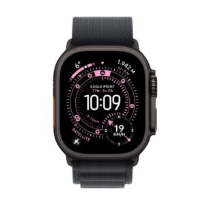 Apple Watch Ultra 3 OLED 49 mm Skaitmeninis 422 x 514 pikseliai Lietimui jautrus ekranas 5G Juoda „Wi-Fi“ GPS (palydovinis) - Image 2