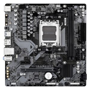 GIGABYTE B840M H pagrindinė plokštė AMD B840 AM5 lizdas „micro ATX“ - Image 2