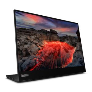Lenovo ThinkVision M14t Gen 2 kompiuterio monitorius 35,6 cm (14") 2240 x 1400 pikseliai 2.2K LED Lietimui jautrus ekranas Juoda - Image 2