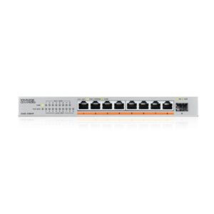 Zyxel XMG-108HP Ne-valdomas 2.5G Ethernet (100/1000/2500) Maitinimas per Eternetą (PoE) - Image 2