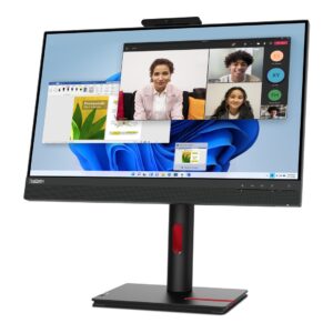 Lenovo ThinkCentre Tiny-In-One 24 Gen 5 kompiuterio monitorius 60,5 cm (23.8") 1920 x 1080 pikseliai „Full HD“ LED Lietimui jautrus ekranas Juoda - Image 3