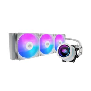 Cooler Master MasterLiquid Core Nex Procesorius Aušinimo skysčiu rinkinys 12 cm Balta 1 vnt