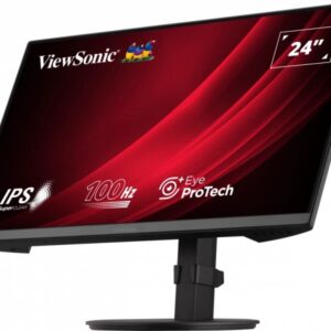 Viewsonic Display VG2408A kompiuterio monitorius 61 cm (24") 1920 x 1080 pikseliai „Full HD“ LED Juoda - Image 3