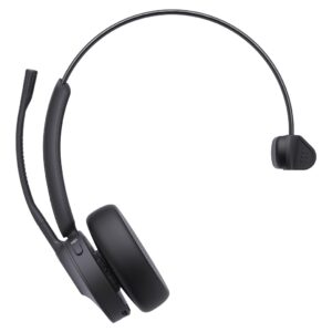 Yealink WH64 Mono Teams Laisvų rankų įranga Bevielis Su lankeliu Biuras / skambučių centras C tipo USB Bluetooth Juoda - Image 3