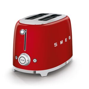 Smeg TSF01RDEU skrudintuvas 6 2 griežinėliai 950 W Raudona - Image 2