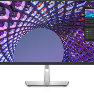 DELL P Series P3223QE kompiuterio monitorius 80 cm (31.5") 3840 x 2160 pikseliai 4K Ultra HD LCD Juoda