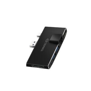 Terratec CONNECT Pro2 Vielinis USB 3.2 Gen 1 (3.1 Gen 1) Type-A Juoda - Image 1