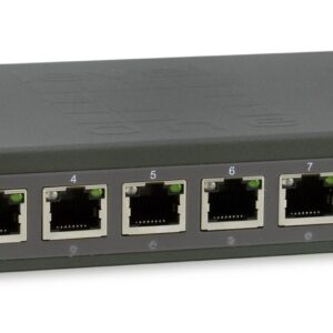 LevelOne GEP-0925 tinklo komutatorius Ne-valdomas 2.5G Ethernet (100/1000/2500) Maitinimas per Eternetą (PoE) Juoda - Image 1