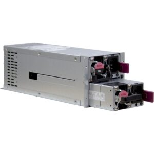Inter-Tech ASPOWER R2A-DV0800-N maitinimo blokas 800 W 20+4 pin ATX 2U Sidabras