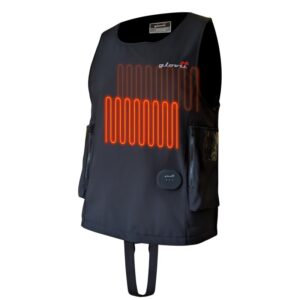 Glovii GMV2L liemenė vandens sportui Juoda „Softshell“ - Image 2