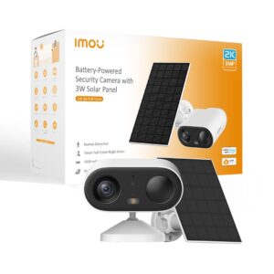 Imou Cell Go Full color Kit Kulka (forma) IP apsaugos kamera Lauke 2304 x 1296 pikseliai Lubos / siena - Image 1
