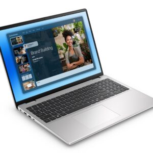 DELL EMCDC16251 Intel Core 7 150U Knyginis kompiuteris 40,6 cm (16") Full HD+ 16 GB DDR5-SDRAM 512 GB SSD Wi-Fi 6E (802.11ax) Windows 11 Pro Platina, Sidabras - Image 2