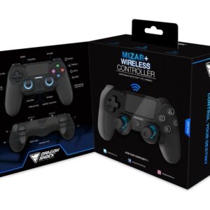Dragonshock Mizar+ Juoda „Bluetooth“ Žaidimų pultelis Analoginis / skaitmeninis PC, PlayStation 4, Android - Image 2