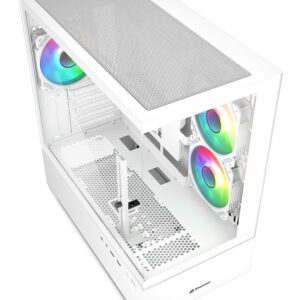 Sharkoon MK6 RGB „Midi Tower“ Juoda - Image 3