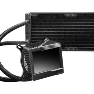 ASUS ROG RYUJIN II 240 Procesorius Universalusis skystinis aušintuvas 12 cm Juoda 1 vnt
